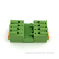 AWG 24 to 12 cable spring type pluggable male and female terminal block